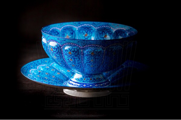 Enameling Bowl Nuts 3 Turquoise Color - Pack - 03-600x400