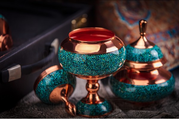 Turquoise Chocolate Pot-600x400